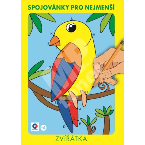 Omalovánka, A4, Spojovánky pro nejmenší - Zvířátka 1