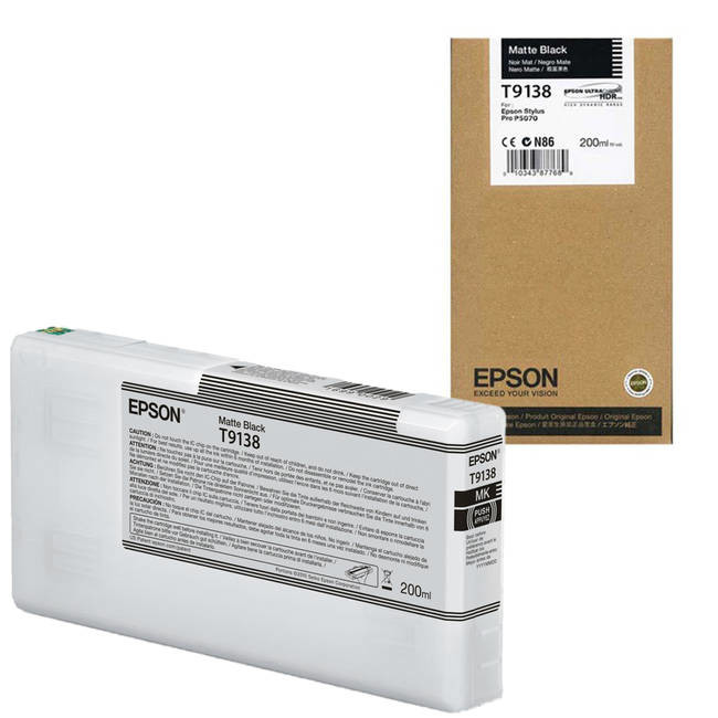 Inkoustová cartridge Epson C13T913800, SureColor SC-P5000, matte black, originál