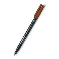 Permanentní popisovač Staedtler Lumocolor 317 M, hnědá, 1 mm, OHP Permanentní popisovač Staedtler Lumocolor 317 M, hnědá, 1 mm, OHP