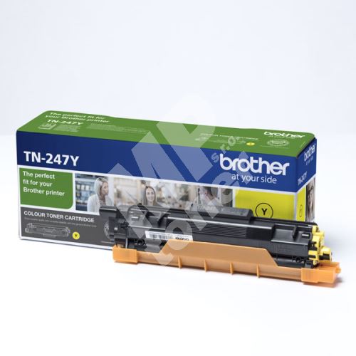 Toner Brother TN-247Y, yellow, originál 1