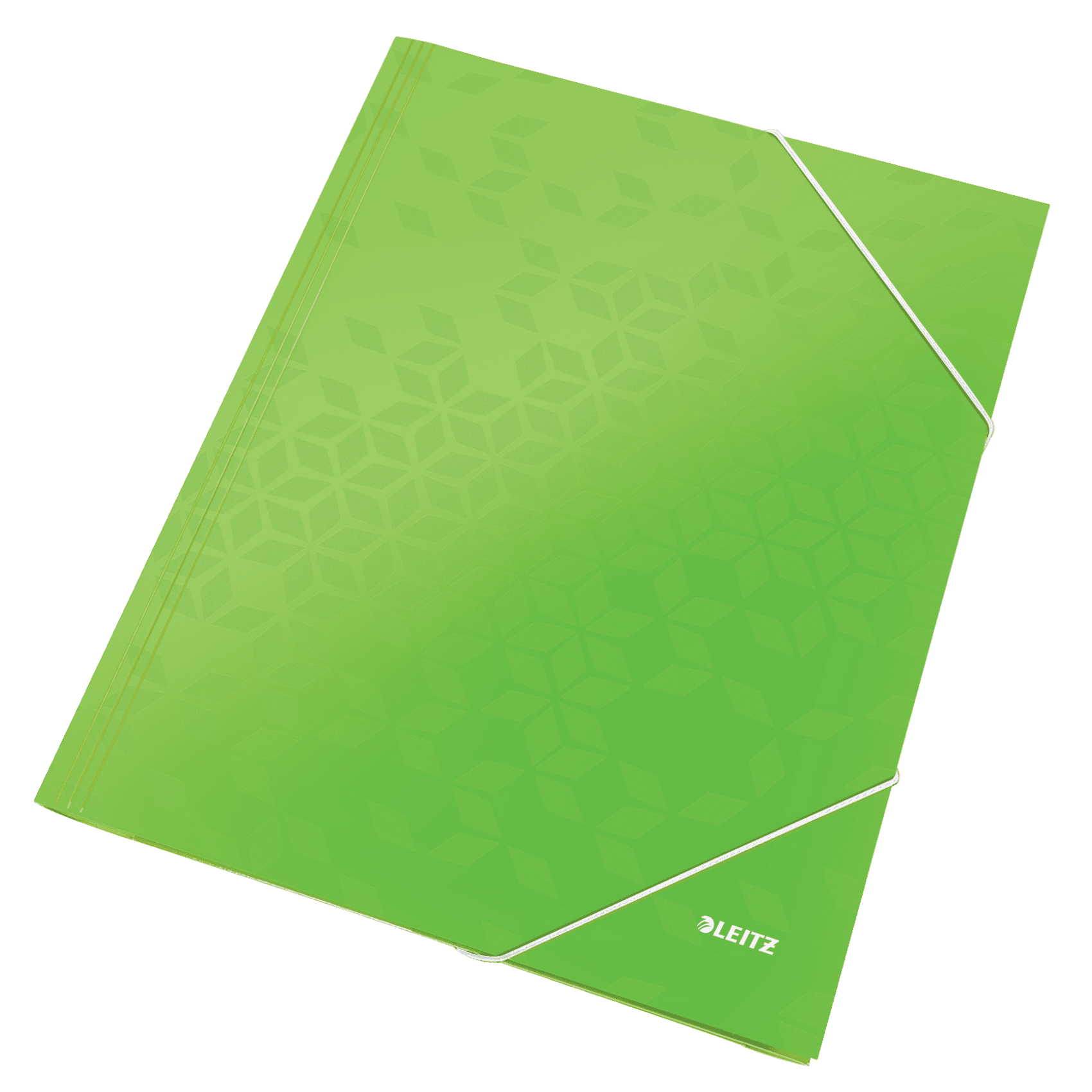 Kartonové desky na dokumenty Leitz Wow, zelené
