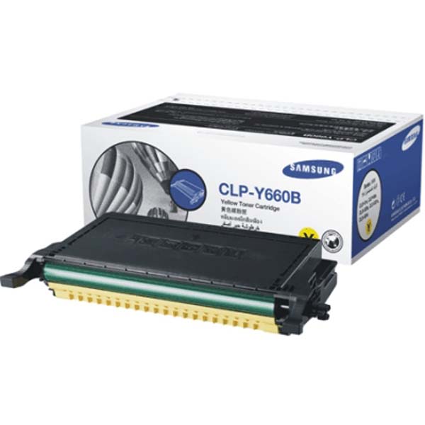 Kompatibilní toner Samsung CLP-Y660B, CLP-610, 660D, CLX-6200ND, 6210FX, žlutý, MP print