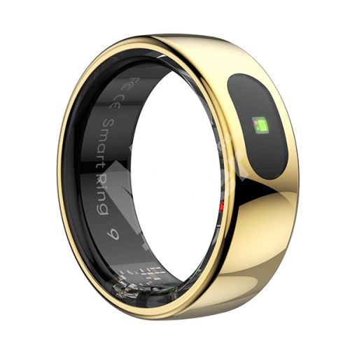 Smart Ring Pro Powerton, měř.stresu, srdeč.tepu, monitoring spánku, 11, zlatý 1
