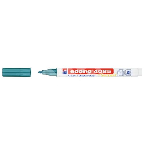 Edding 4085 křídový fix na sklo a tabule, metalicky modrá 1
