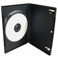 Box na 1ks DVD, 14mm, černý (200) Box na 1ks DVD, 14mm, černý (200)