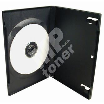 Obal na 1 ks DVD, černý, 14mm, 100-pack 1