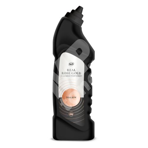 Čisticí prostředek na WC Real Rose Gold, s luxusní parfemací, 750ml 1