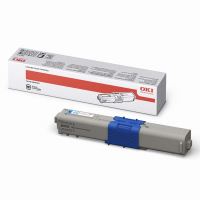Toner OKI 44469724, C510, 530, cyan, originál