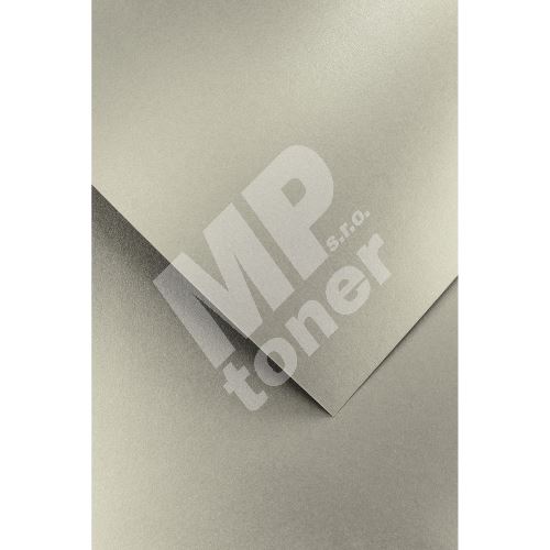Ozdobný papír Pearl stříbrná 250g, 20ks 1