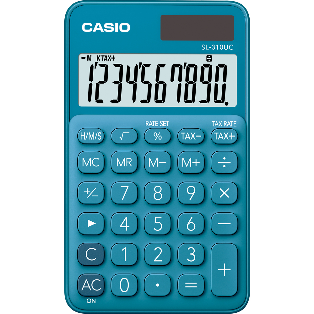Kalkulačka Casio SL 310 UC BU, modrá