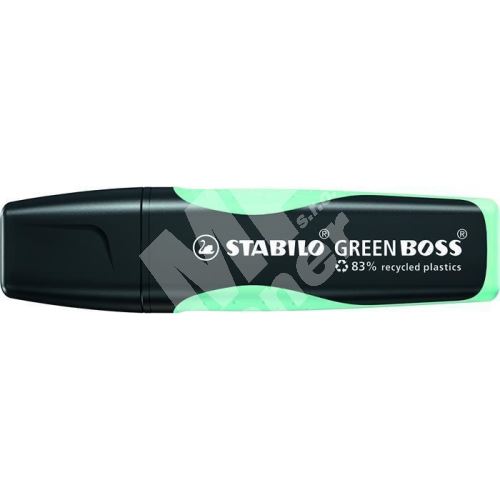Zvýrazňovač Stabilo Green Boss Pastel, pastelová tyrkysová 1