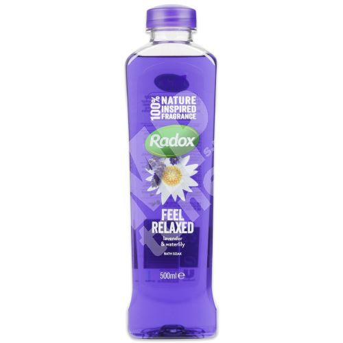 Radox Feel Relaxed Lavender & Waterlily koupelová pěna 500 ml 2