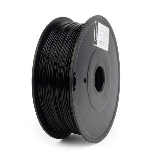 Tisková struna Gembird (filament) PLA PLUS, 1,75mm, 1kg, černá
