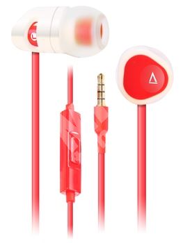 Sluchátka Creative Android MA200, bílo-červené 1