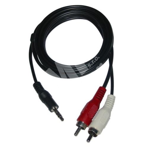 Audio kabel kabel audio kabel, 3,5mm jack M/2x cinch, 1,5m, LOGO 1