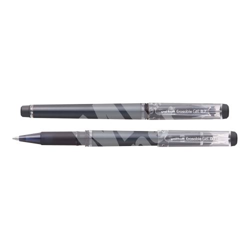 Gumovatelné pero s víčkem Uni UF-222, černé 1