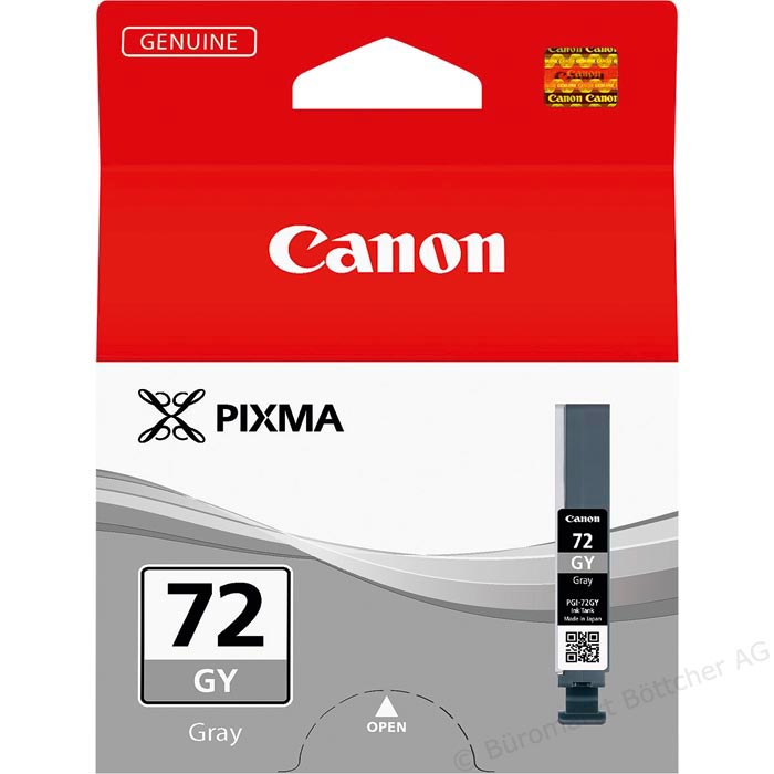 Inkoustová cartridge Canon PGI-72GY, Pixma PRO-10, grey, originál