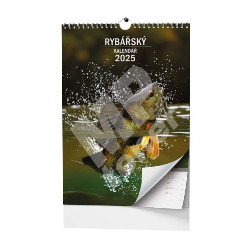Nástěnný kalendář - Rybářský kalendář - A3 1