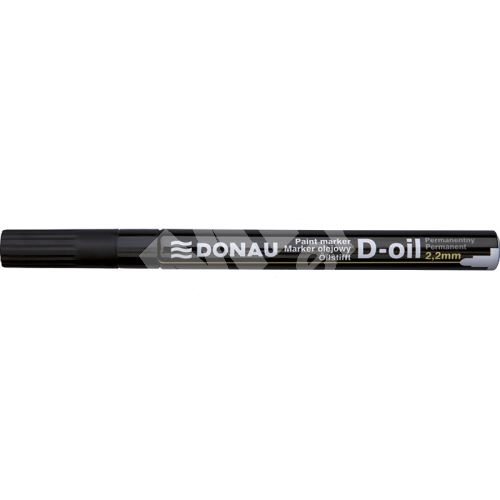 Donau D-oil lakový popisovač, 2,2 mm, černý 1