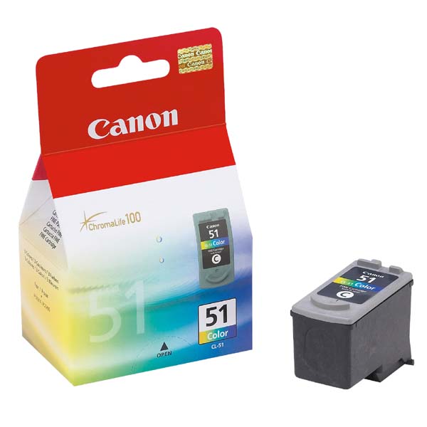 Inkoustová cartridge Canon CL-51, color, 3 x 7 ml originál