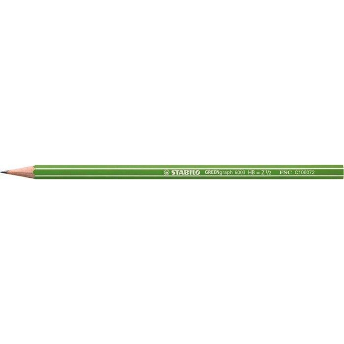 Grafitová tužka Stabilo Greengraph, šestihranná, HB