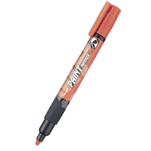 Pentel MMP20 Paint Marker, lakový popisovač, oranžový 9