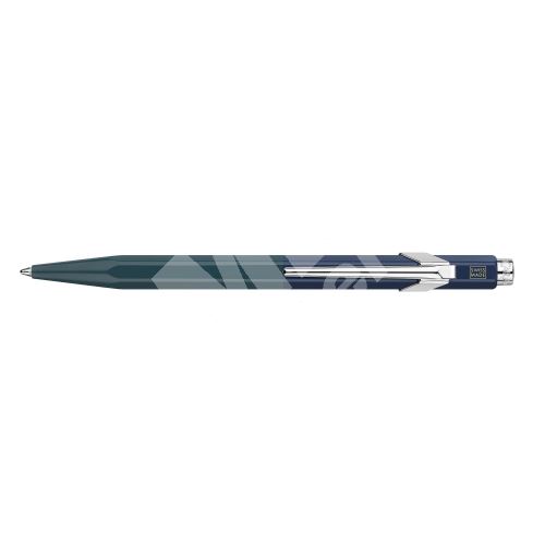 Kuličkové pero Caran d Ache "849 Paul Smith" M, racing green/navy, černá 1