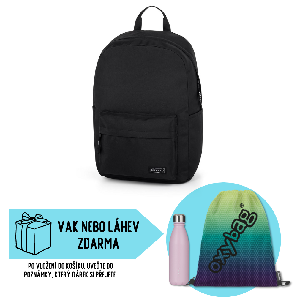 Studentský batoh OXY Runner Black