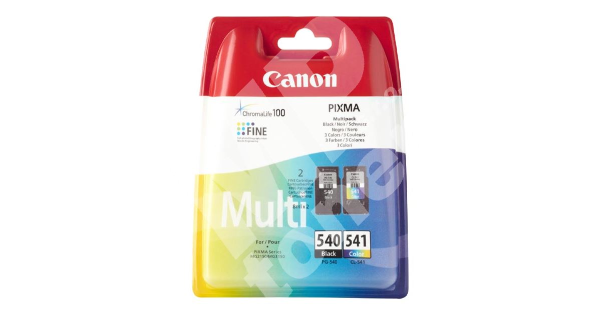 Canon 5225B006 PG-540 +CL-541 Multipack Original For Pixma  MG2150/MG3150/MX395