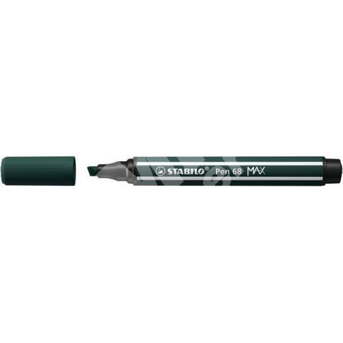 Fix Stabilo Pen 68 MAX, 1-5 mm, tmavě zelená 1