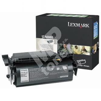 Toner Lexmark T620, X620e, T622, černá, 12A6865, 30000s,return, originál 1