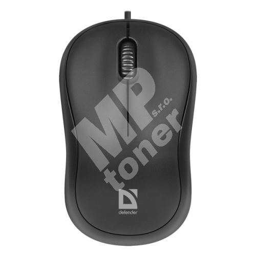 Myš Defender Patch MS-759, 1000DPI, optická, 3tl., drátová USB, černá 1