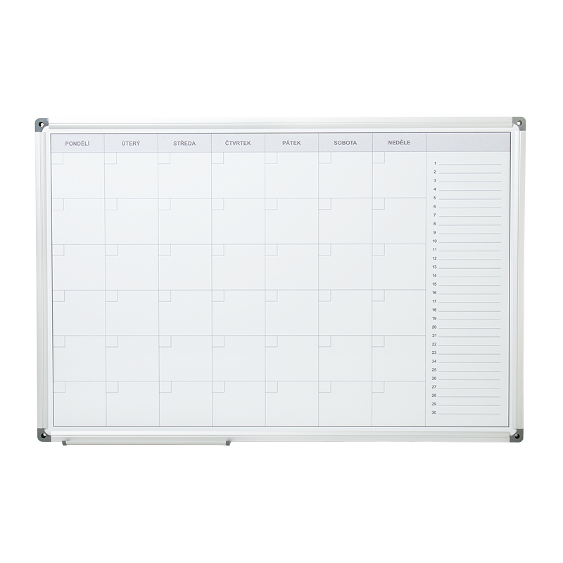 Měsíční plánovací tabule ARTA 90x60