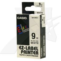 Páska Casio XR-9WE1 9mm černý tisk/bílý podklad 2 (1)