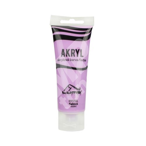 Barvy akrylové Luma, Pastel fialová, 75ml 1