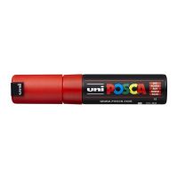 Akrylový popisovač Uni Posca PC-8K, 8 mm, červený