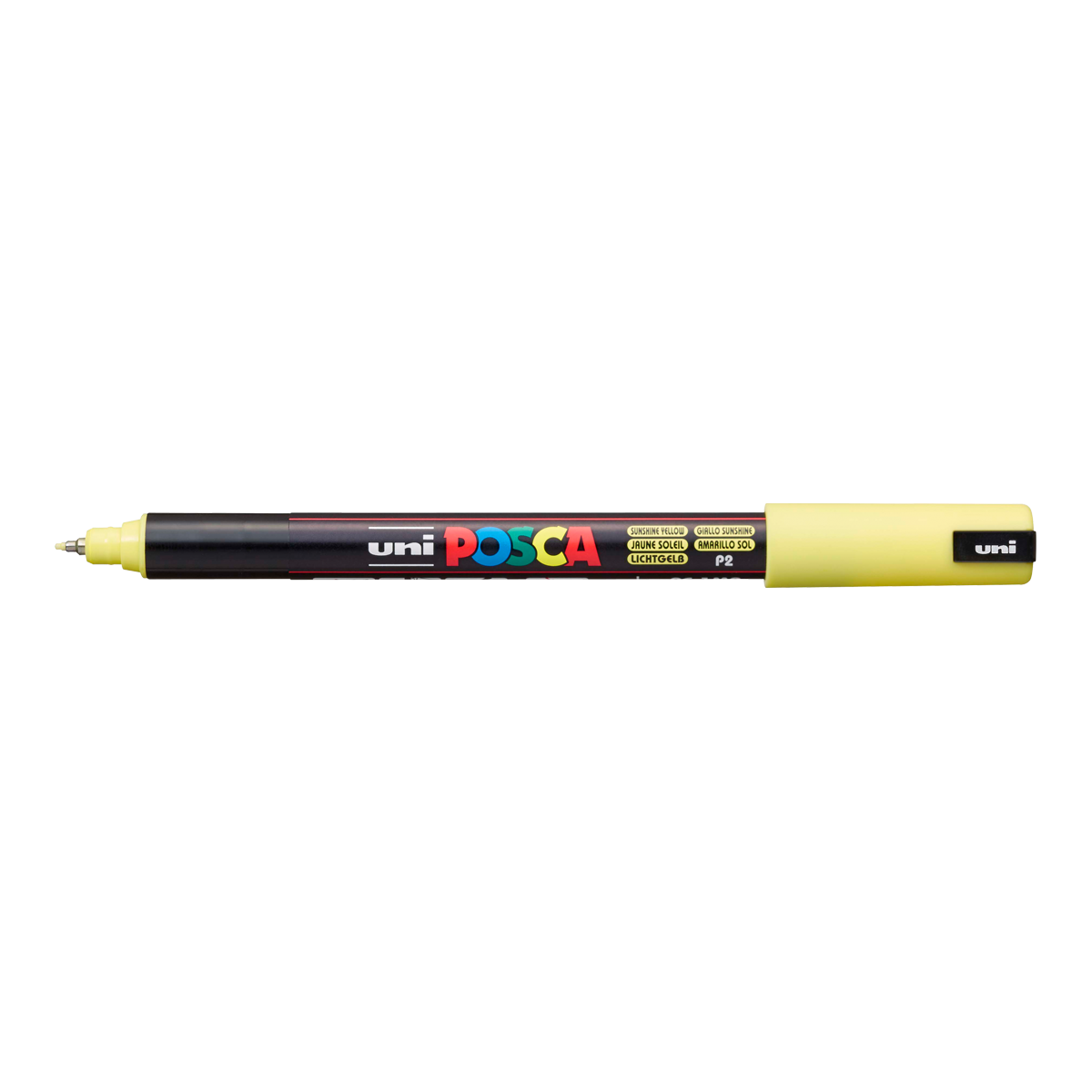 Akrylový popisovač Uni Posca PC-1MR, 0,7 mm, pastelově žlutý