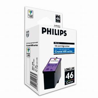 Inkoustová cartridge Philips PFA 546, Fax-570, 580, PFA 546 color, originál