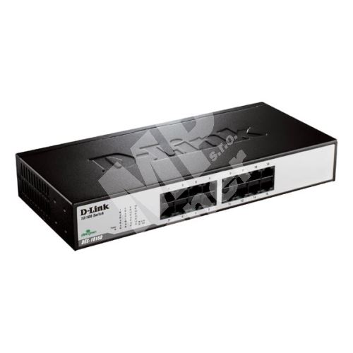 Switch D-Link DES-1016D, switch, LAN, 10/100Mbps, 16-ti portový 1
