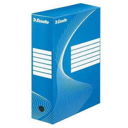Archivační krabice Esselte 100mm, A4, karton, modrá