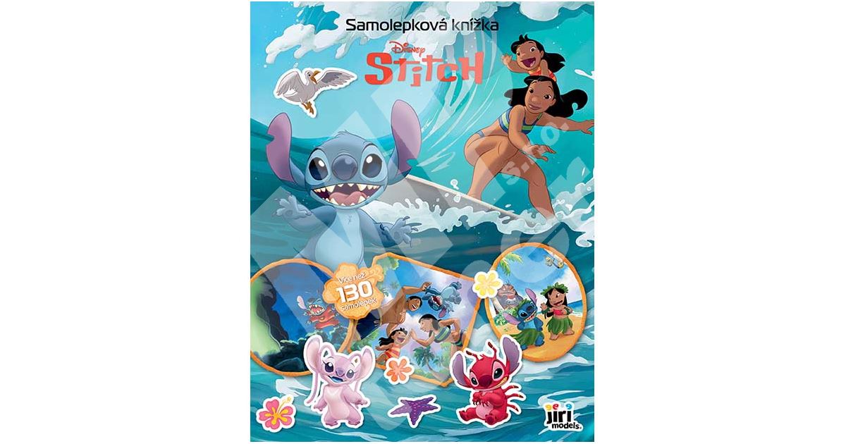 Samolepková knížka, Lilo & Stitch - MP Toner