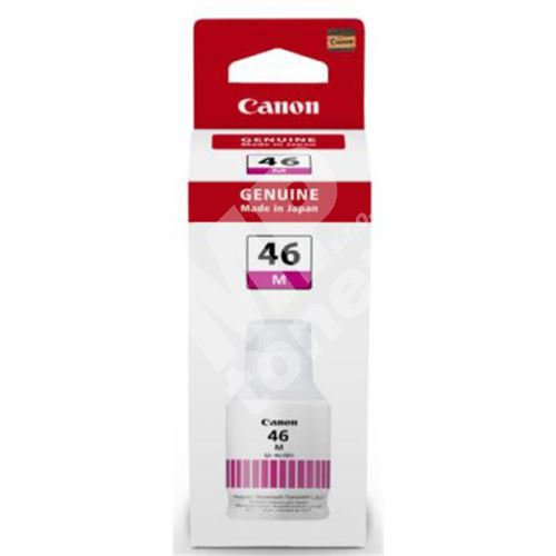 Inkoustová cartridge Canon GI-46M, Maxify GX6040, GX7040, magenta, 4428C001, originál 1