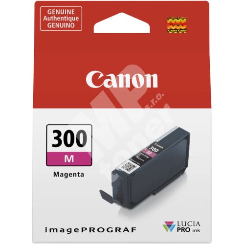 Inkoustová cartridge Canon PFI-300M, iPF-300, magenta, 4195C001, originál 1