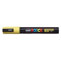 Akrylový popisovač Uni Posca PC-5M, 2,5 mm, žlutý Akrylový popisovač Uni Posca PC-5M, 2,5 mm, žlutý