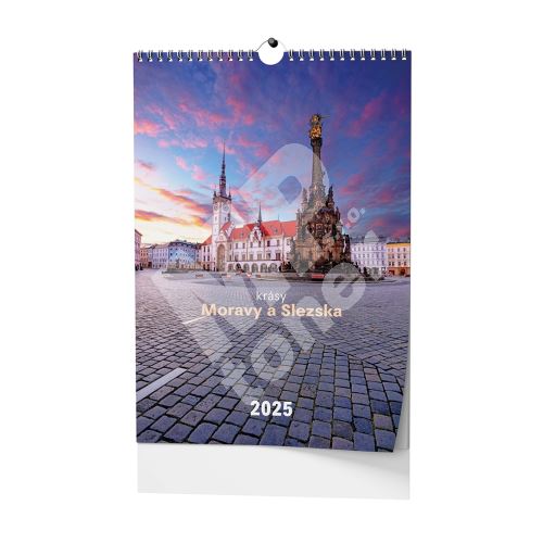 Nástěnný kalendář - Krásy Moravy a Slezska - A3 1