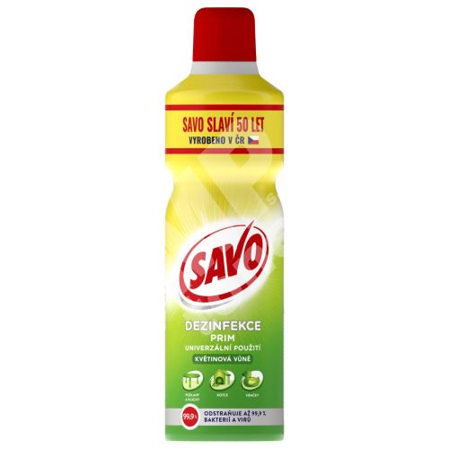SAVO dezinfekce Prim Květinová vůně, 1,2 l 1