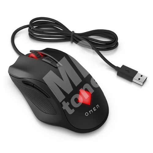 Myš HP OMEN Vector Gaming, 16000DPI, optická, 6tl., drátová USB, černá 1