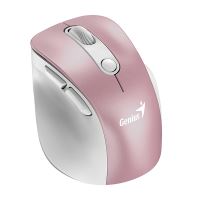 Myš Genius Ergo 9000S Pro, bezdrátová, optická, bílo-růžová 3 (2)