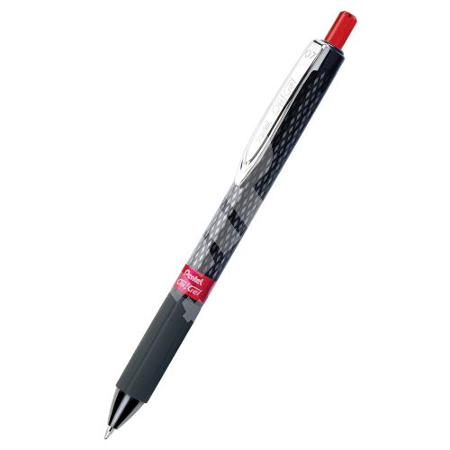 Pentel OH! Gel K497, gelové pero, červené 1