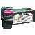 Toner Lexmark X544x, červený, 0C544X1MG, return, originál
